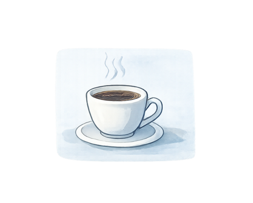 Kaffee im Shop Lueg zersch bim Husi Bad Zurzach