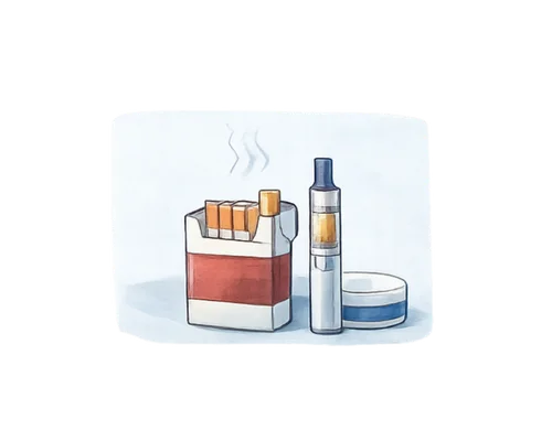 Zigaretten und Nikotinprodukte im Kiosk Bad Zurzach